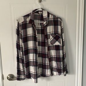 GARAGE women’s flannel size small